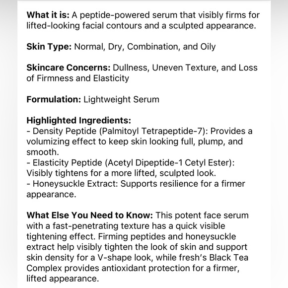 🌿 FRESH Black Tea Firming Corset Serum - Picture 5 of 6